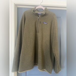 Patagonia 1/4 olive green